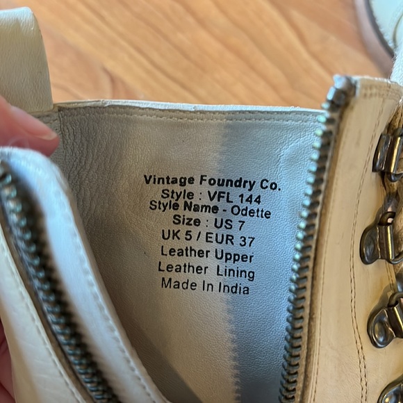 Vintage Foundry Odette Peep Toe Boot - Picture 5 of 6